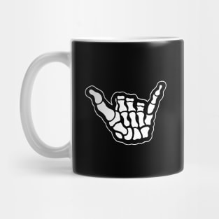 Skeleton Hang Loose Pocket Mug